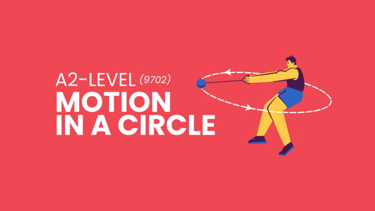 Motion in a circle | A Level Physics | 9702